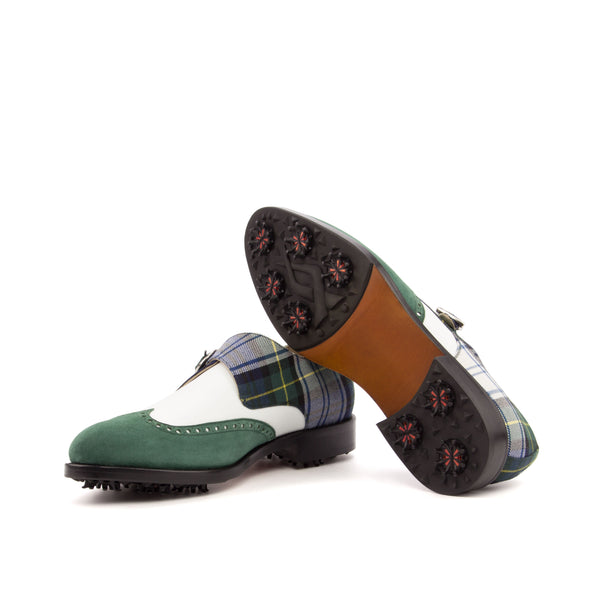 Customizable Single Monk Strap Golf Shoe