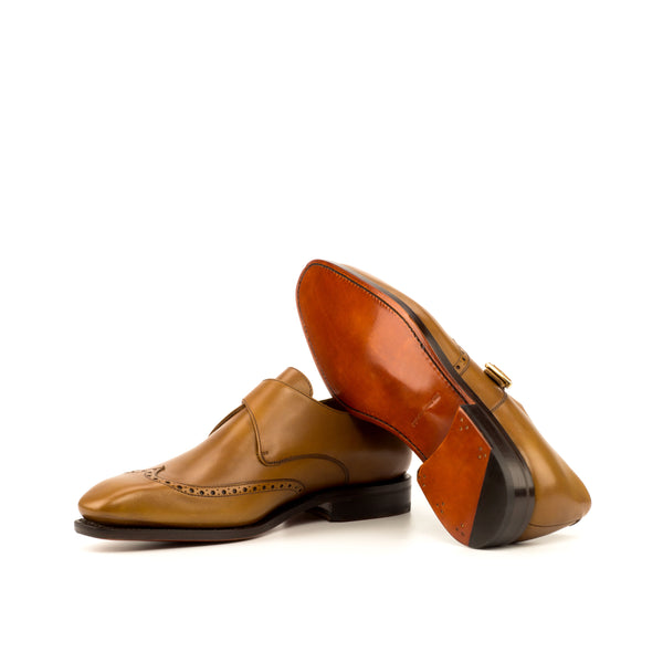 Customizable Single Monk Strap Shoe