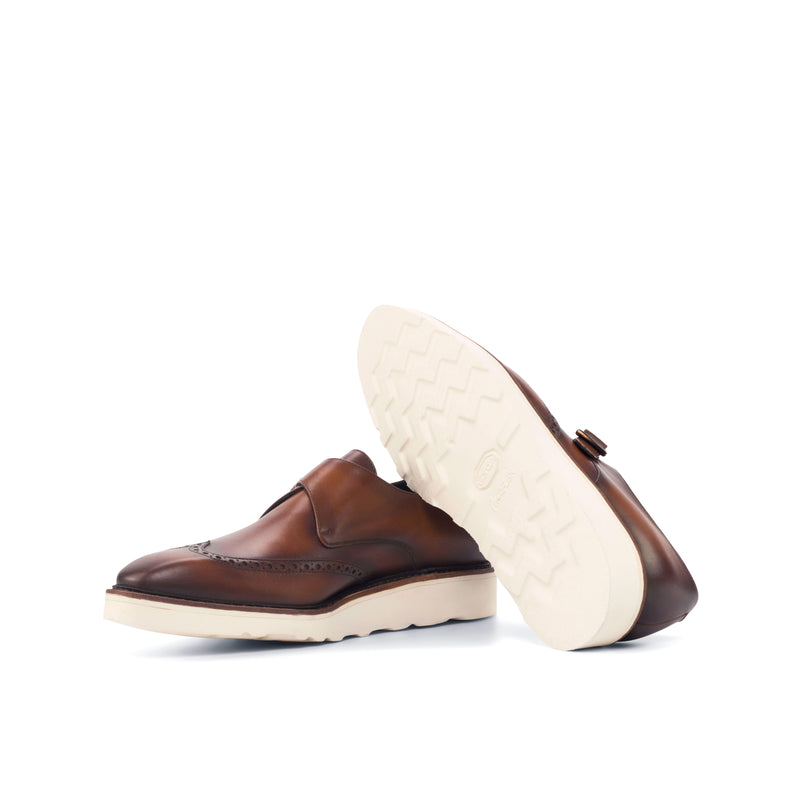 Customizable Single Monk Strap Shoe